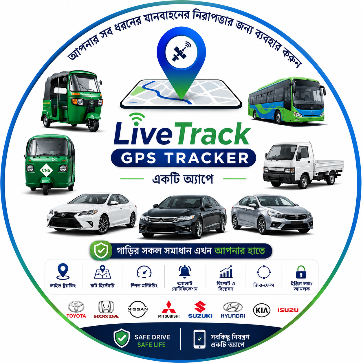 Live Track VTS  GPS Tracker 3600